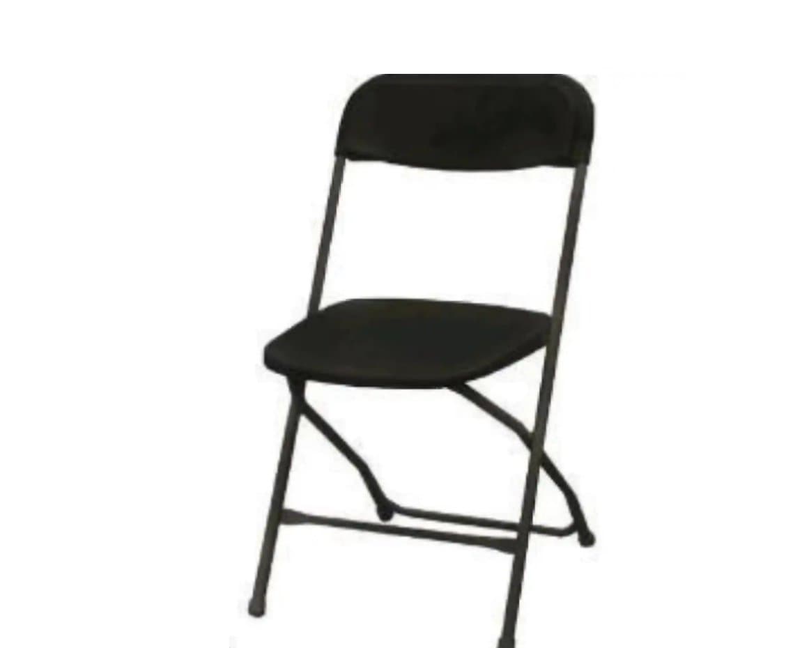 Black Folding Chair for rent in Richmond Hill, Ontario — toolshare